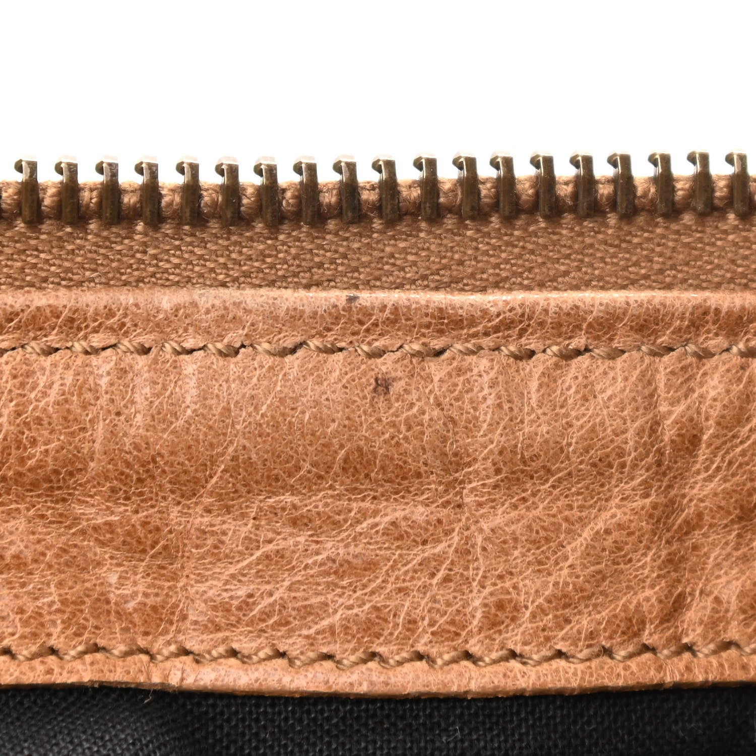 Balenciaga Chevre Classic Hardware Work Caramel 10 of 10
