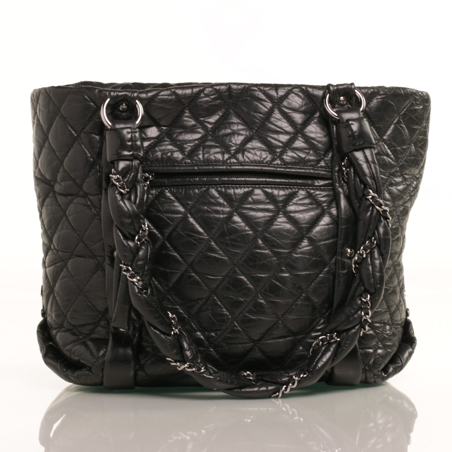 Ligne Large Square Tote Black