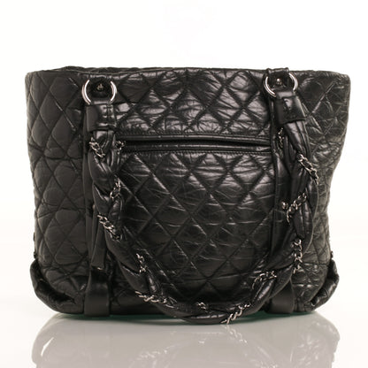 Chanel Ligne Large Square Tote Black 4 of 8