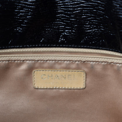 Chanel Vinyl Medium Rock and Chain Flap Black 8 of 10