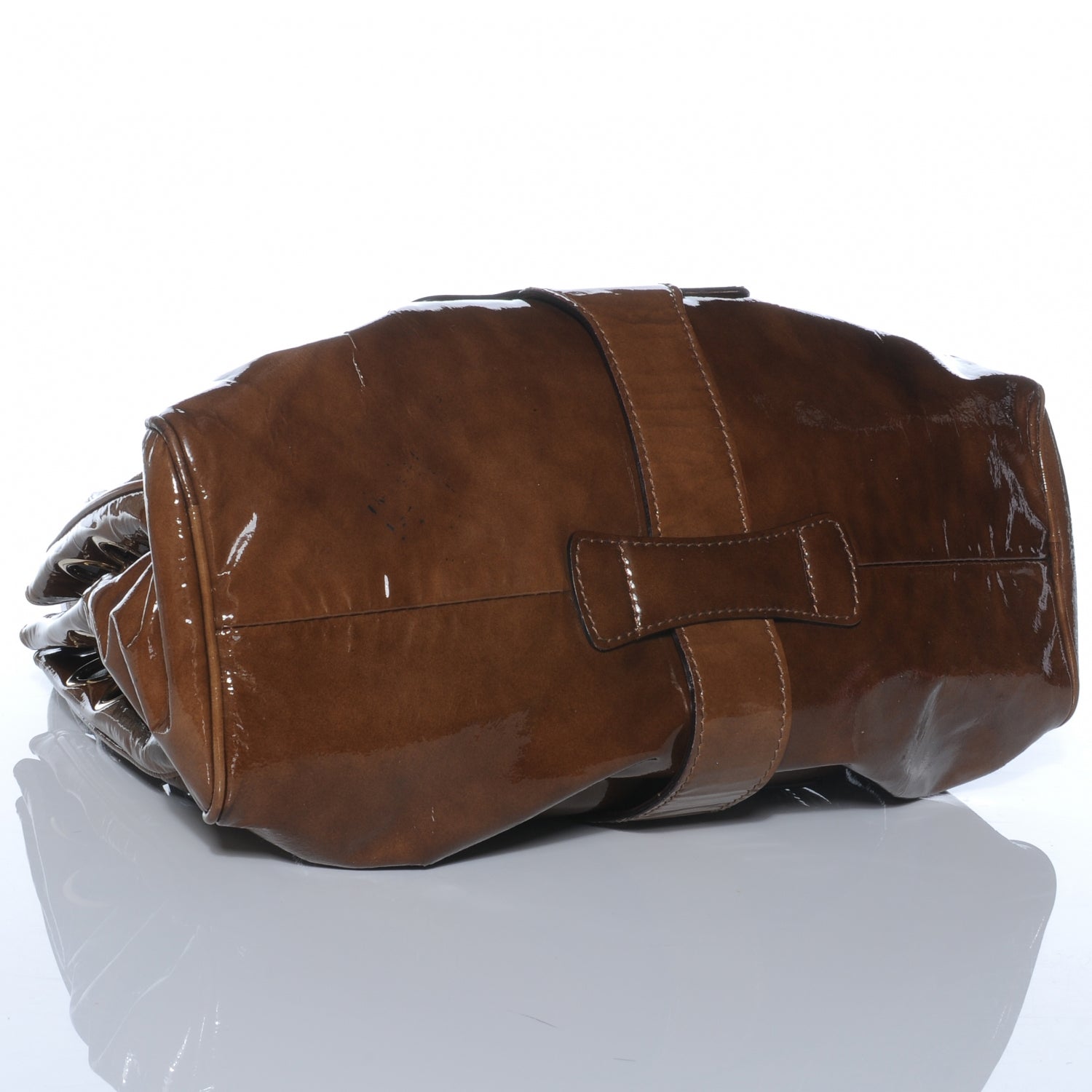 Jimmy Choo Patent Leather Ramona Brown 4 of 7