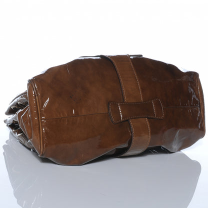 Jimmy Choo Patent Leather Ramona Brown 4 of 7