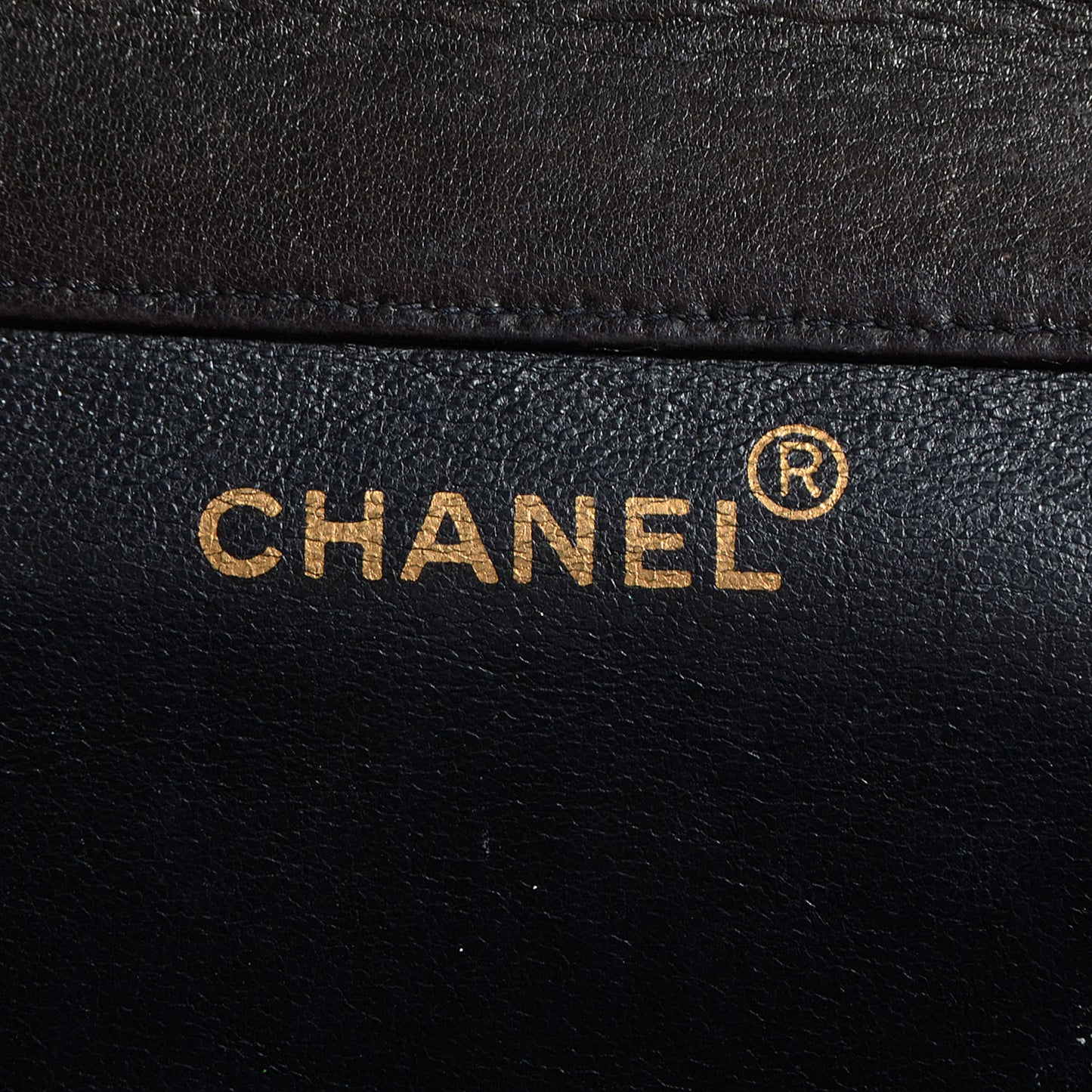 Lambskin Double Sided Small Flap Black