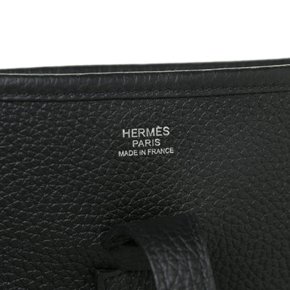 Hermes Taurillon Clemence Evelyne III PM Black 6 of 11