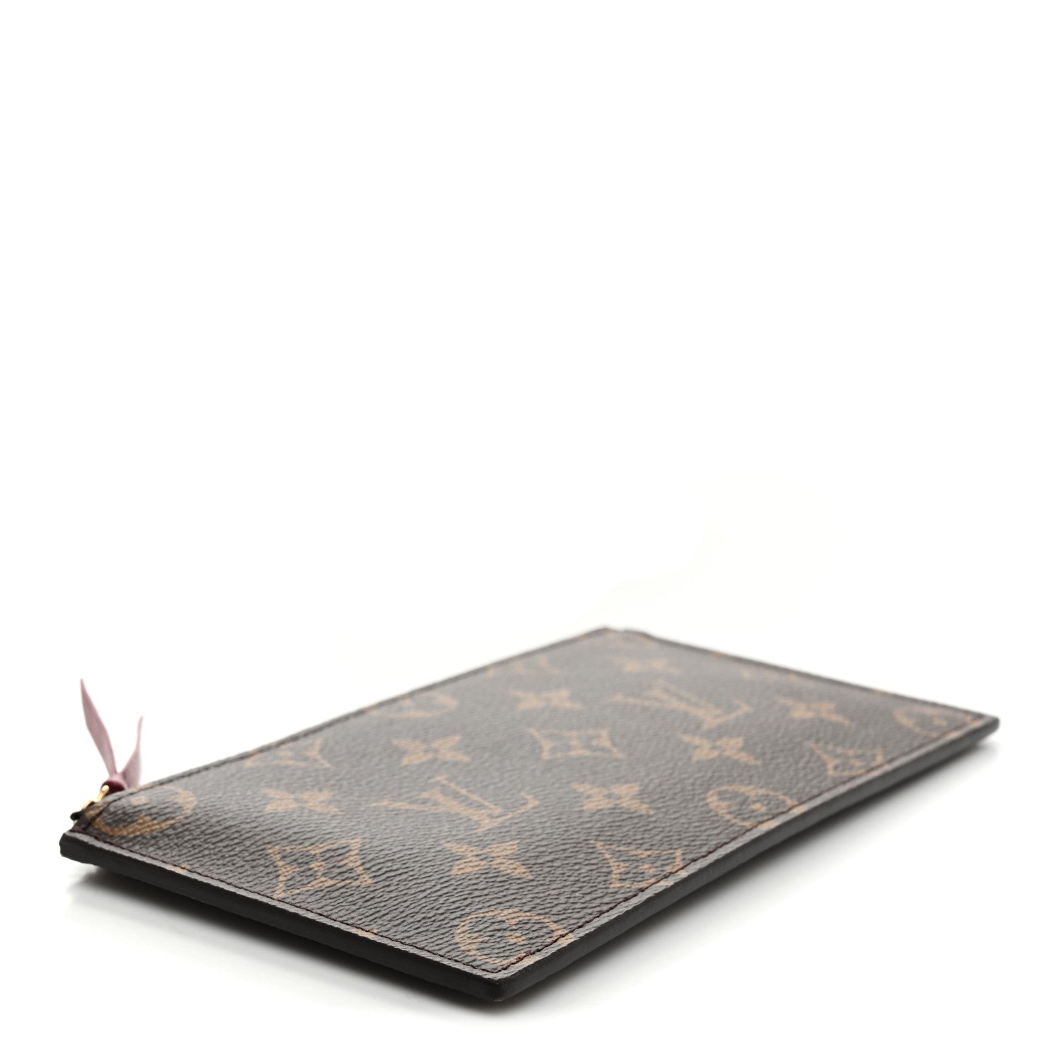 Louis Vuitton Monogram Felicie Chain Wallet Zippered Insert Fuchsia 4 of 6