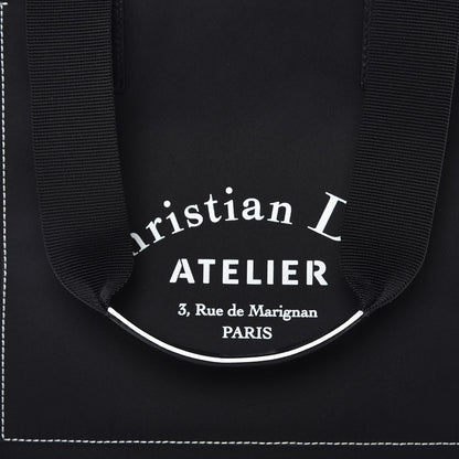 Christian Dior Canvas Atelier Shopper Tote Black 8 of 8