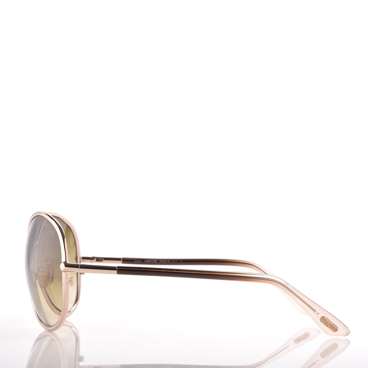 Tom Ford Iris Sunglasses TF180 Gold 3 of 7