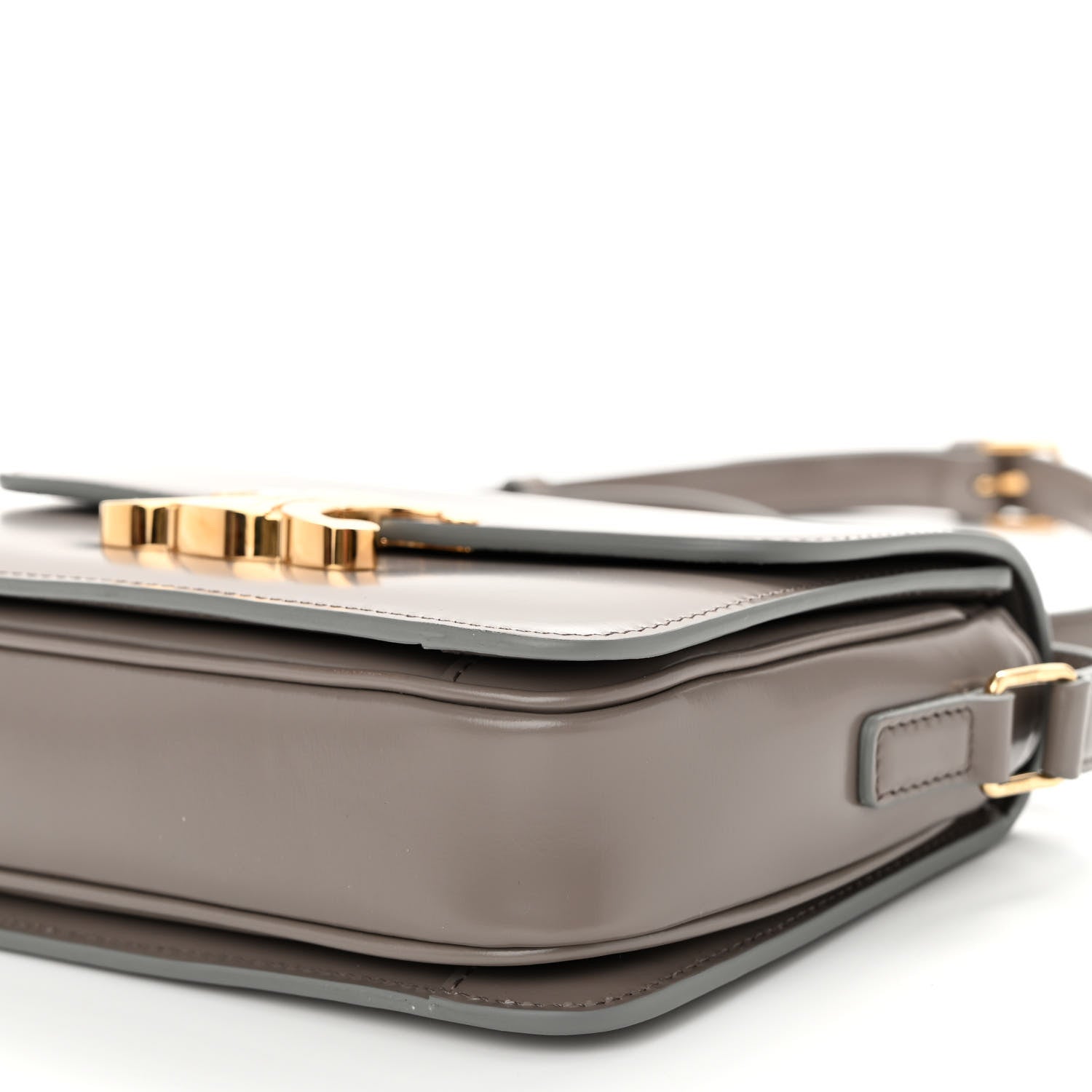 Celine Shiny Calfskin Small Triomphe Pebble 9 of 9