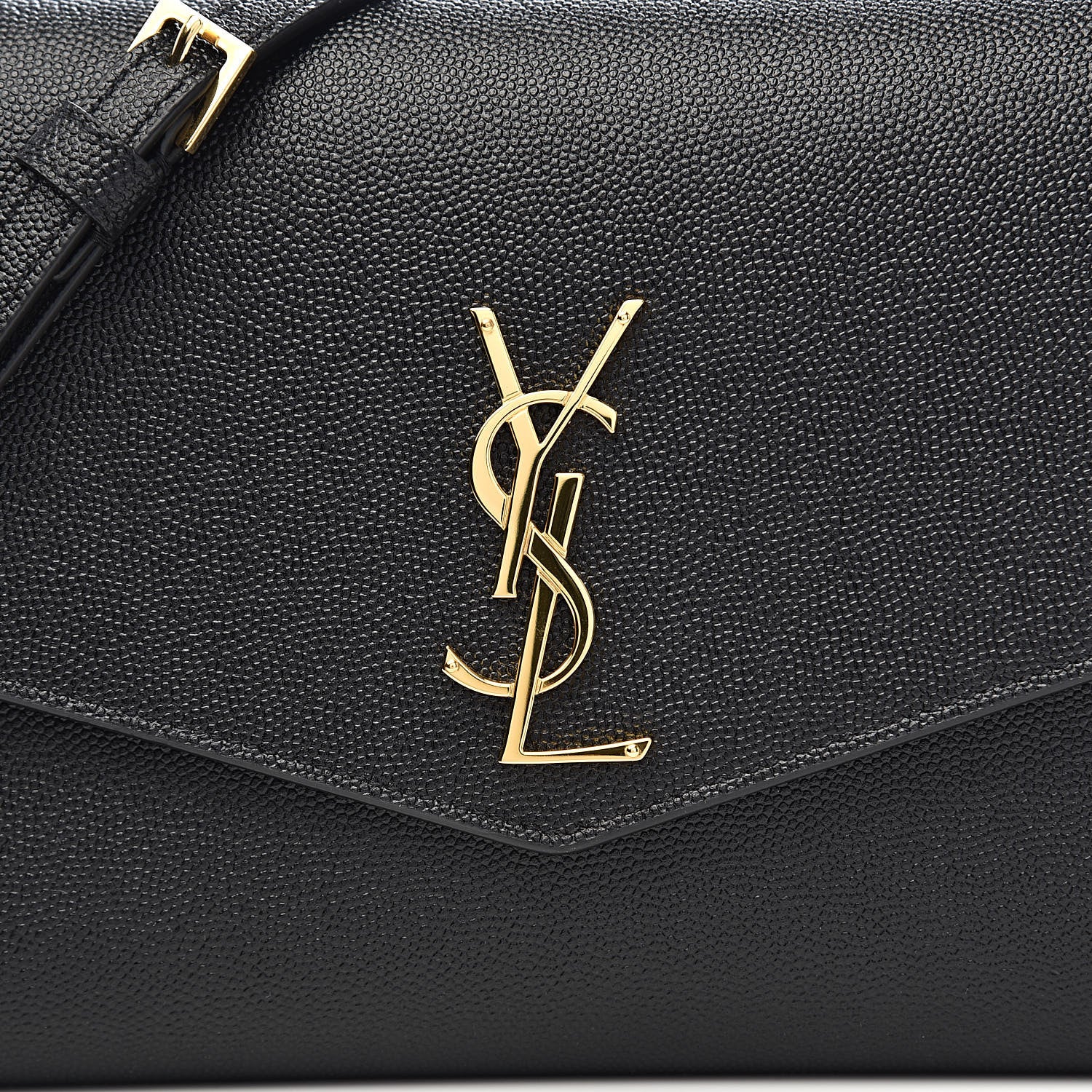 Saint Laurent Grain De Poudre Mini Uptown Crossbody Bag Black 10 of 11