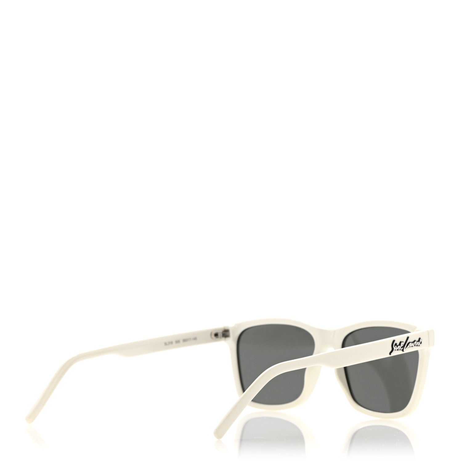 Saint Laurent SL 318 Signature Sunglasses White 4 of 7