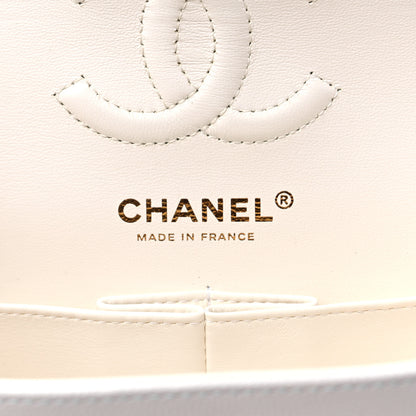 Chanel Caviar Quilted Small Double Flap White 6 of 10