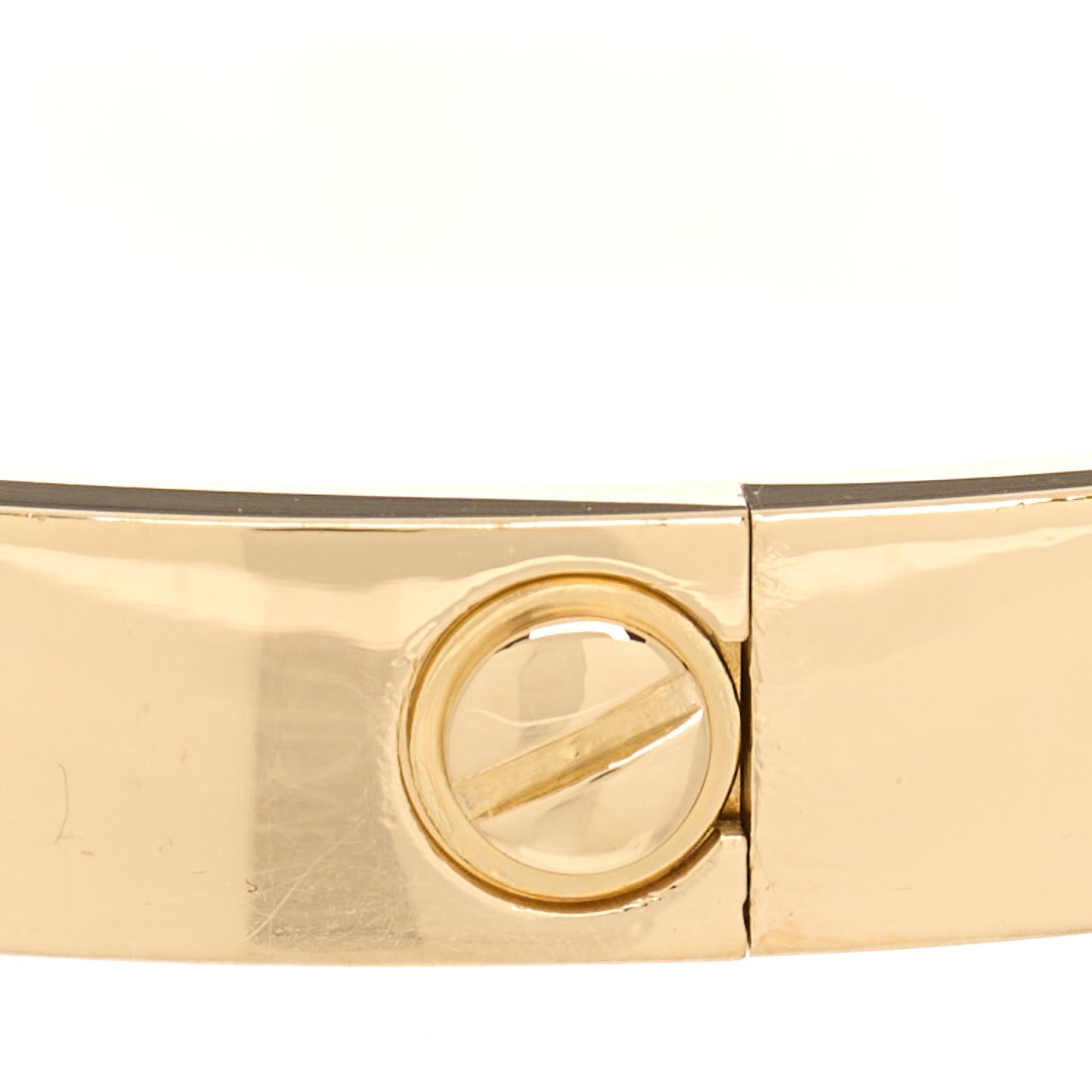 18K Yellow Gold LOVE Bracelet 17