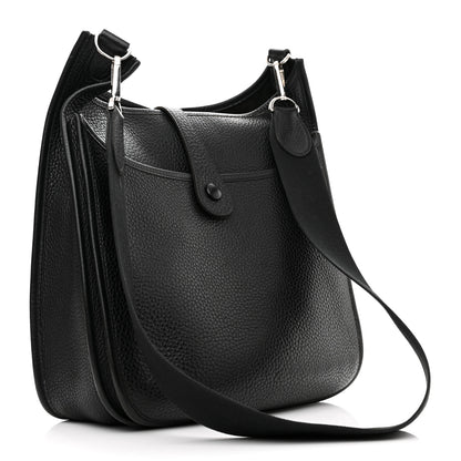 Hermes Togo Evelyne II GM Black 3 of 11