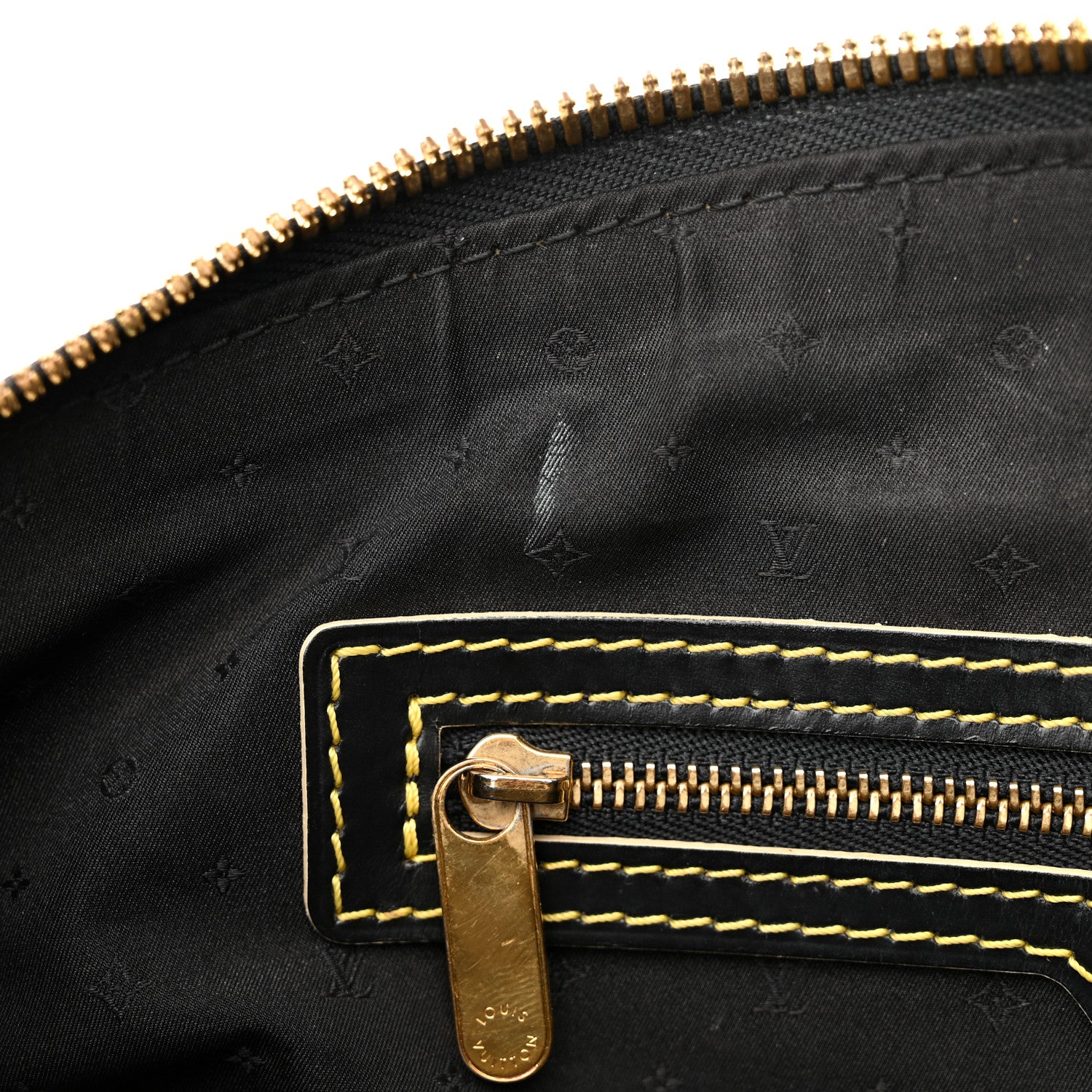 Louis Vuitton Suhali Lockit MM Black 14 of 22