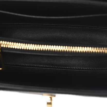 Celine Satinated Calfskin Mini 16 Top Handle Bag Black 5 of 11