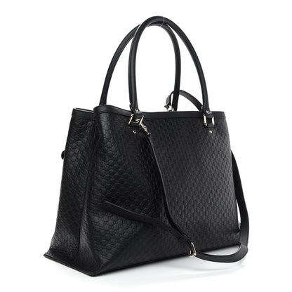 Gucci Soft Microguccissima Large Tote Black 2 of 11