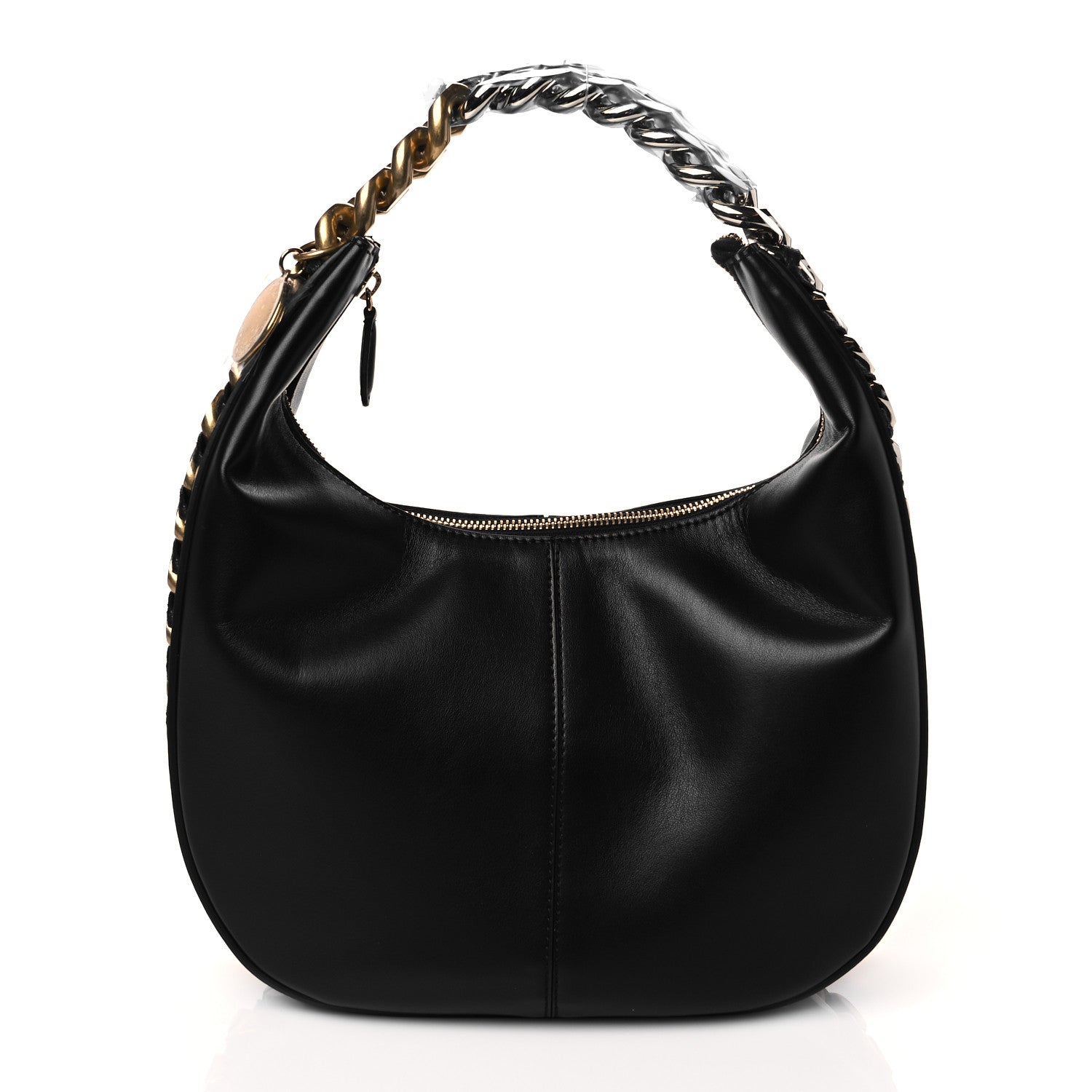 Stella McCartney Eco Alter Nappa Chain Small Hobo Black 1 of 9