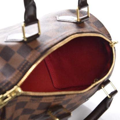 Louis Vuitton Damier Ebene Speedy Bandouliere 25 6 of 10