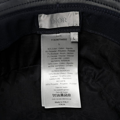 Christian Dior Oblique Jacquard Bucket Hat L Blue 8 of 9