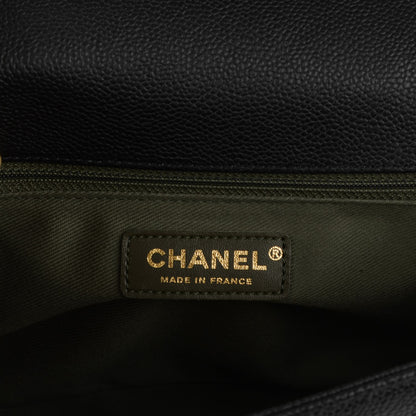 Chanel Caviar Quilted New Medium Boy Flap Black 6 of 7
