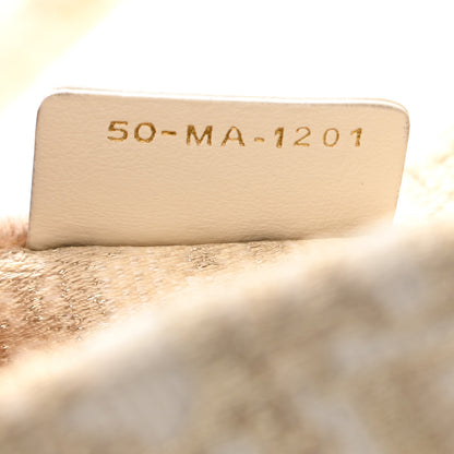 Christian Dior Oblique Medium Book Tote Gold Multicolor 7 of 10