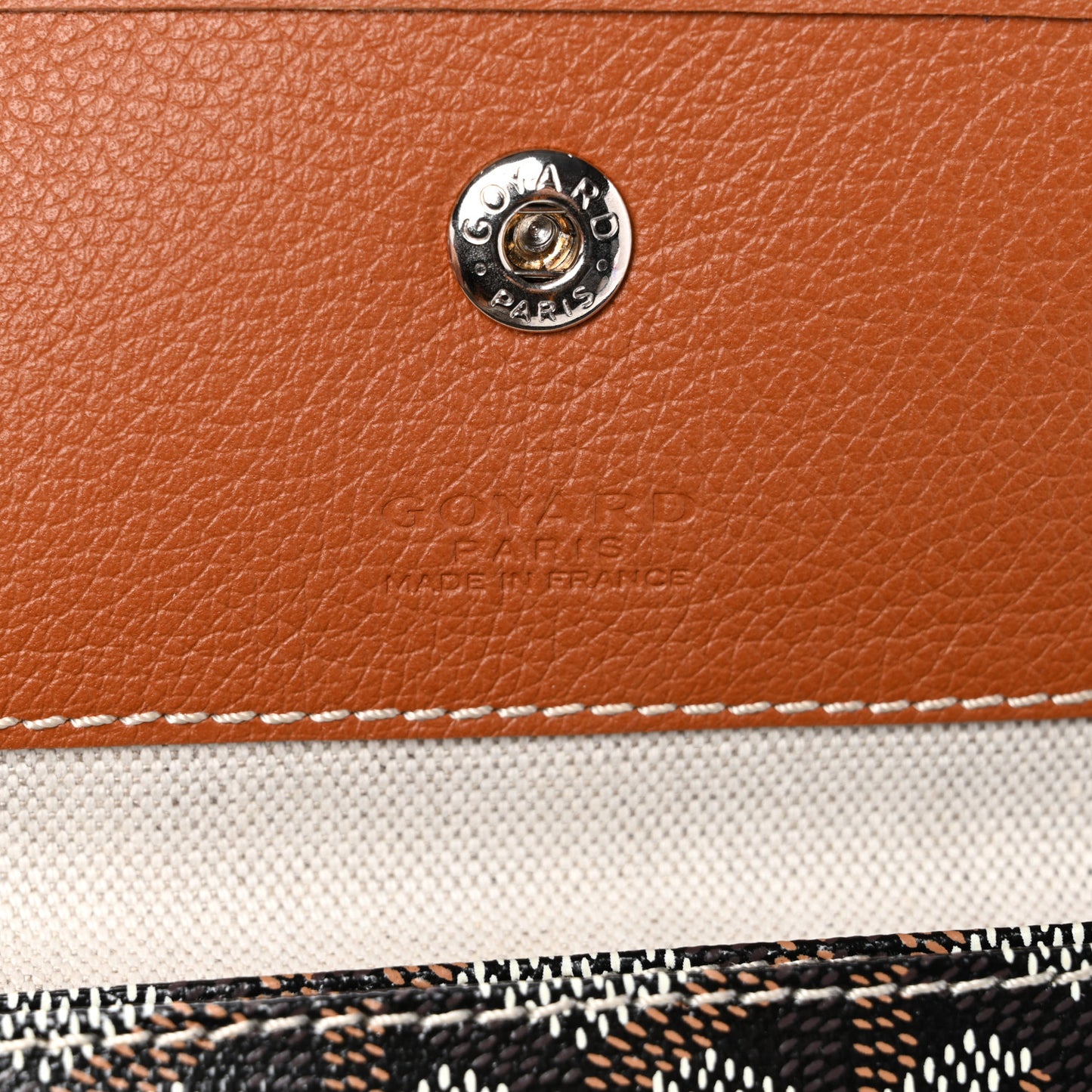 Goyardine Saint Louis PM Black Gold