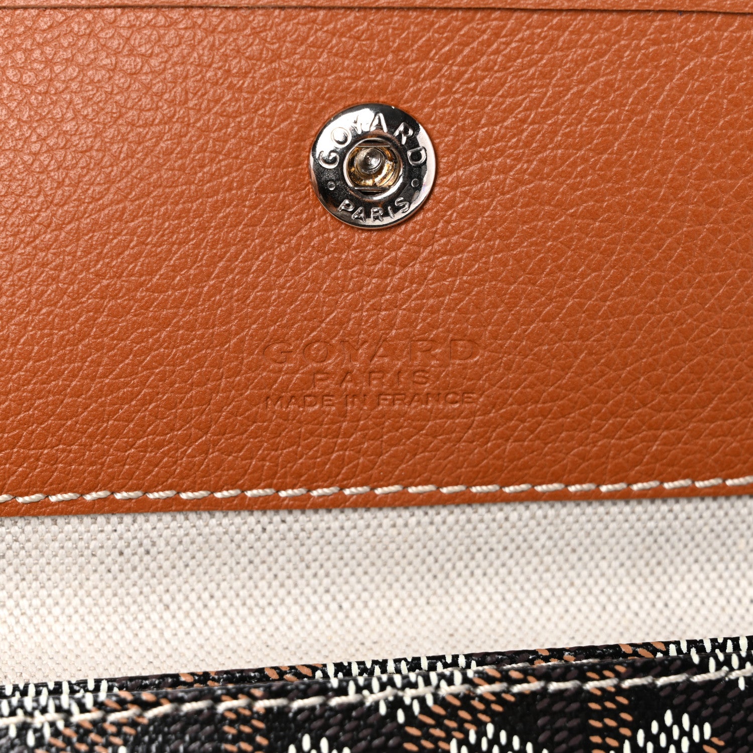 Goyard Goyardine Saint Louis PM Black Gold 7 of 11