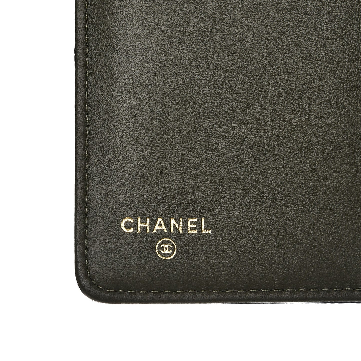 Caviar Quilted Boy Yen Wallet Black