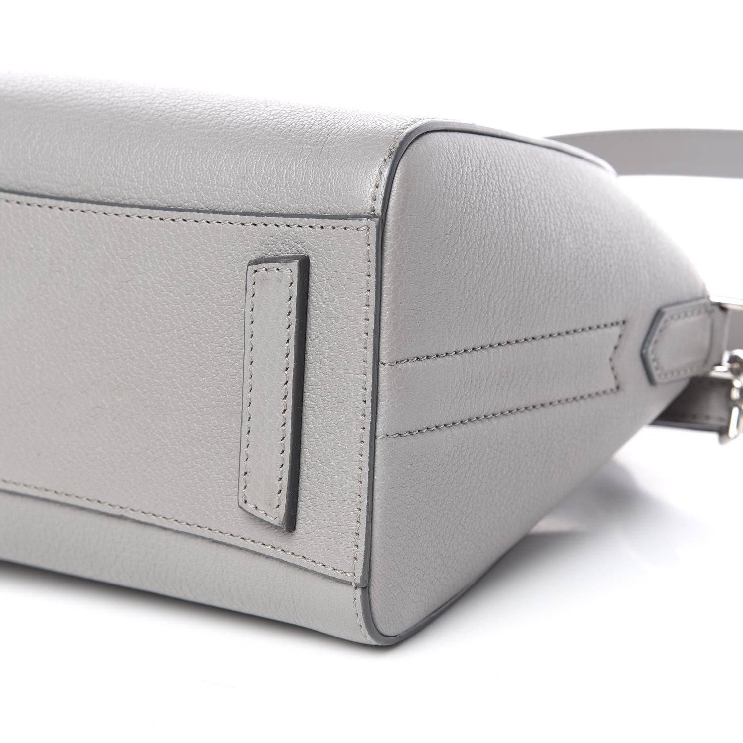 Givenchy Sugar Goatskin Mini Antigona Pearl Grey 6 of 14