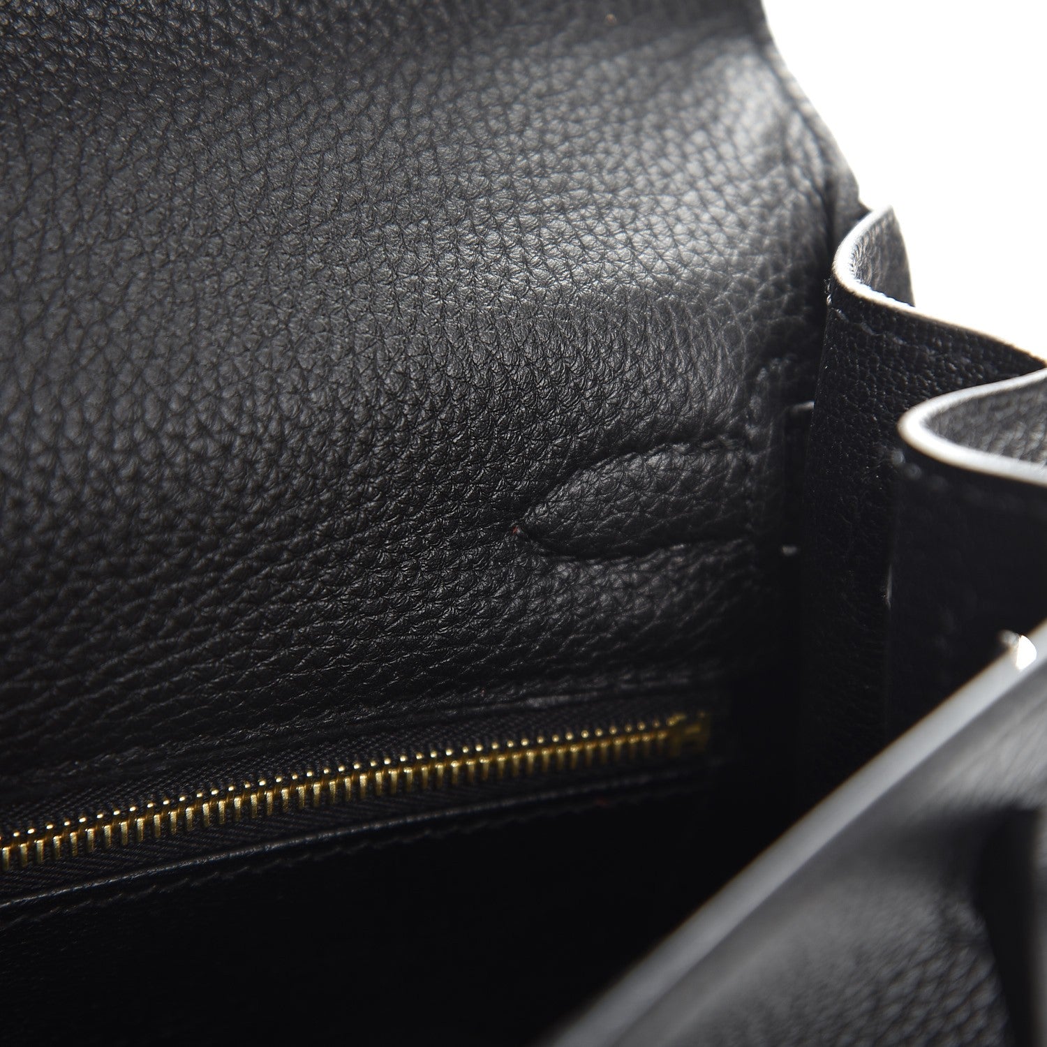 Hermes Togo Kelly Retourne 25 Black 22 of 36
