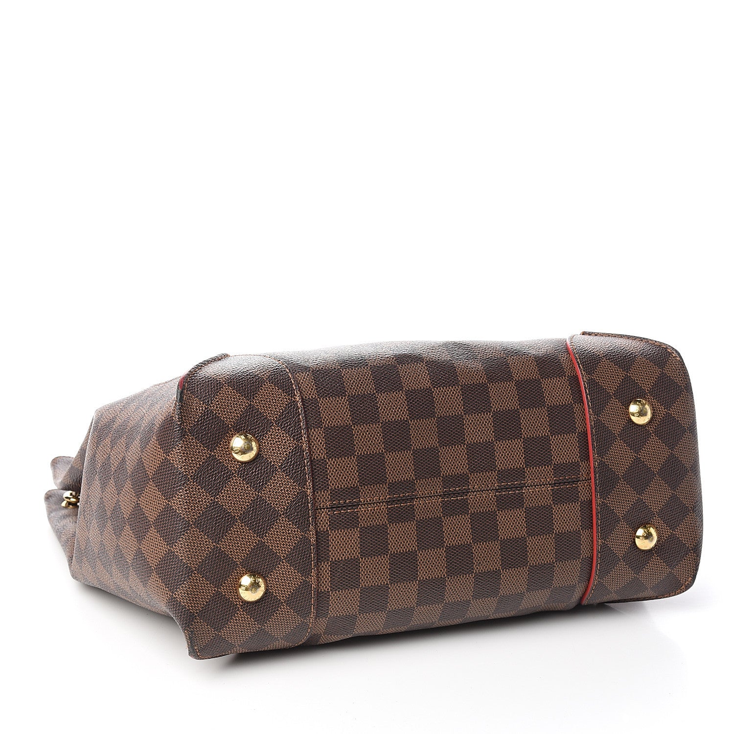 Louis Vuitton Damier Ebene Caissa Hobo Cherry 3 of 15