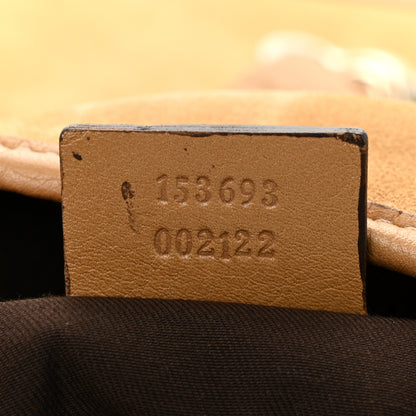 Gucci Suede Studded Large Jackie Shoulder Bag Light Brown 7 of 11