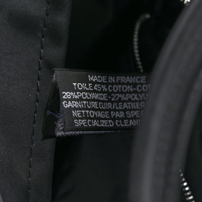 Hermes Toile Acapulco Vassus Tote Black 7 of 12