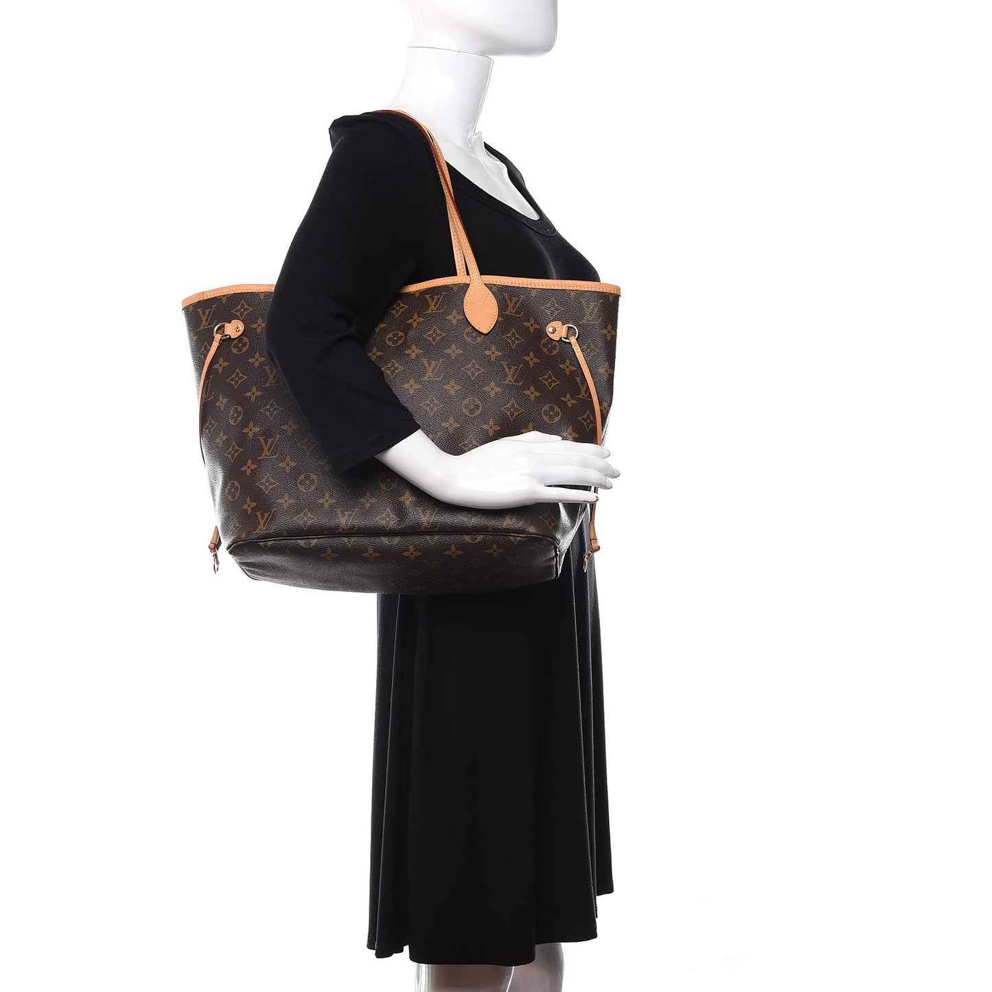 Monogram Neo Neverfull MM Pivoine