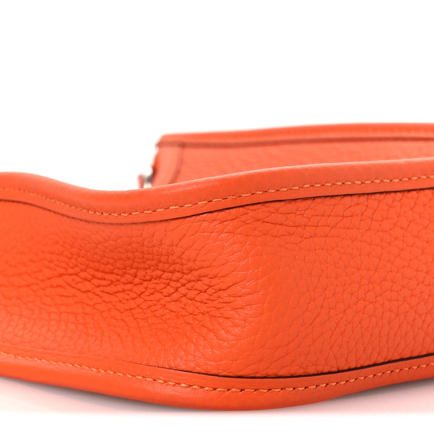 Hermes Taurillon Clemence Evelyne TPM Orange 9 of 12