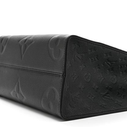 Louis Vuitton Empreinte Monogram Giant Onthego MM Black 9 of 9