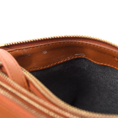 Celine Lambskin Small Trio Crossbody Bag Tawny 8 of 13