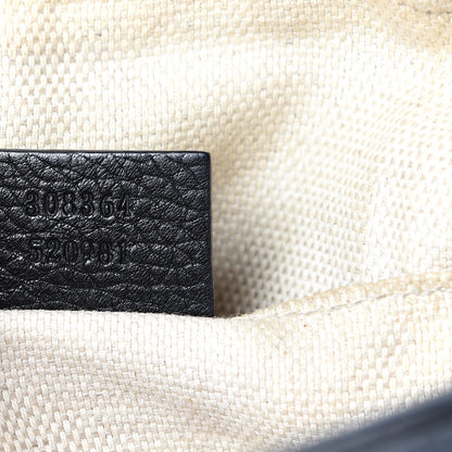 Gucci Pebbled Calfskin Small Soho Disco Bag Black 6 of 11