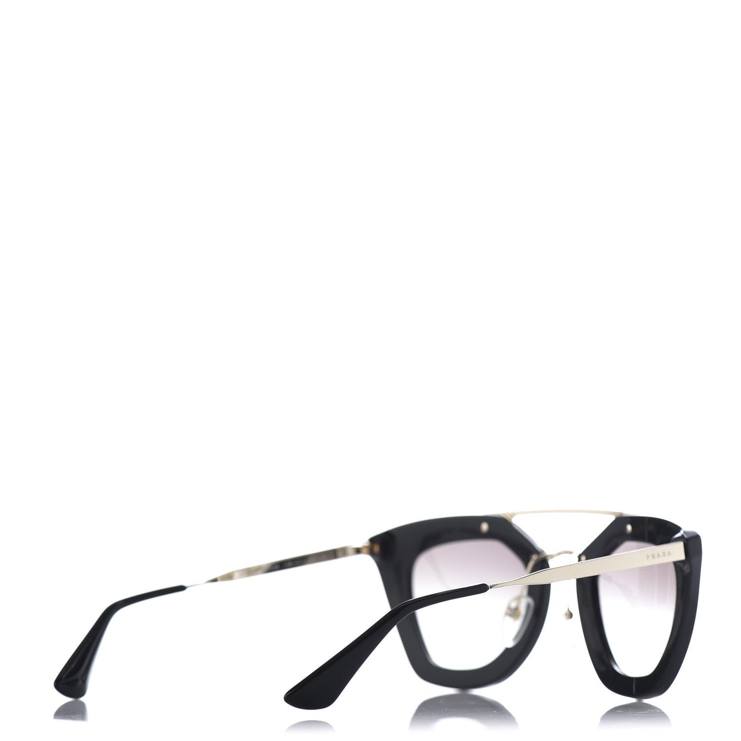 Acetate Cinema Sunglasses SPR 09Q Black