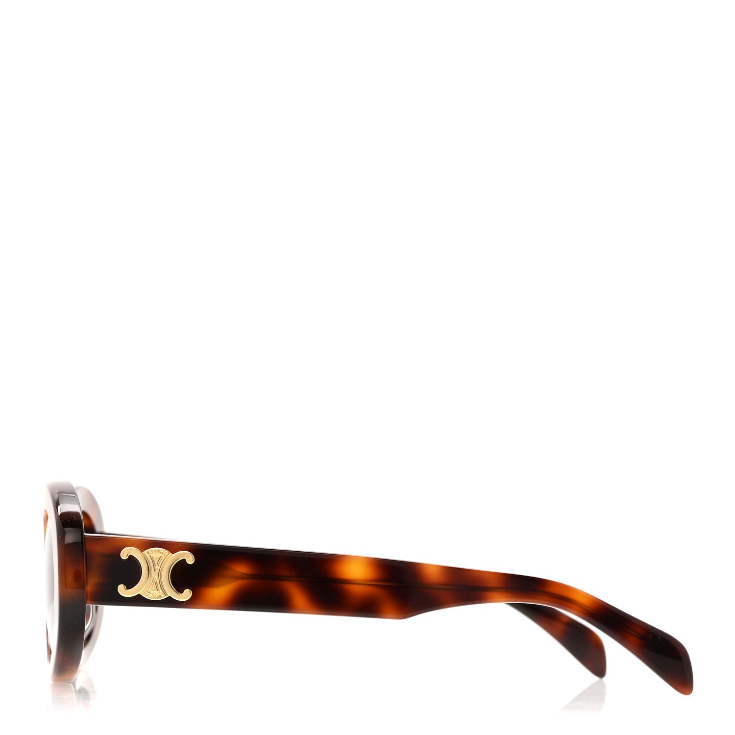 Celine Acetate Triomphe 01 Sunglasses CL 40194U Tortoise 5 of 14