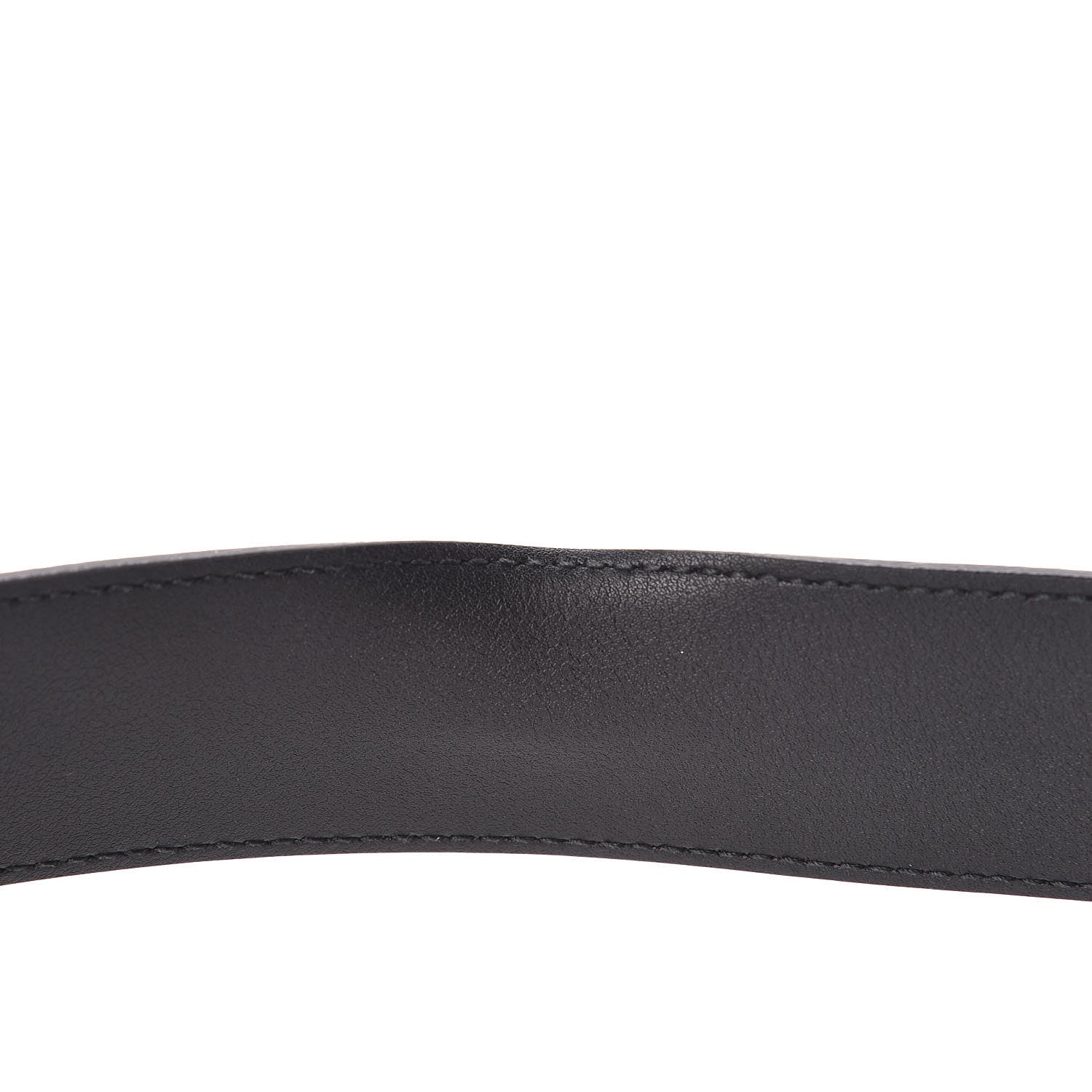 Gucci Moon Calfskin Pearl Double G 40mm Belt 90 36 Black Cream 3 of 7