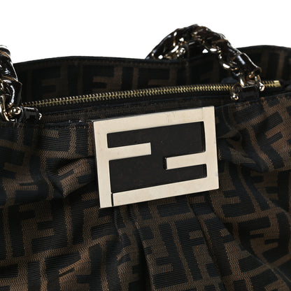 Fendi Zucca Mia Tote Tobacco 10 of 13