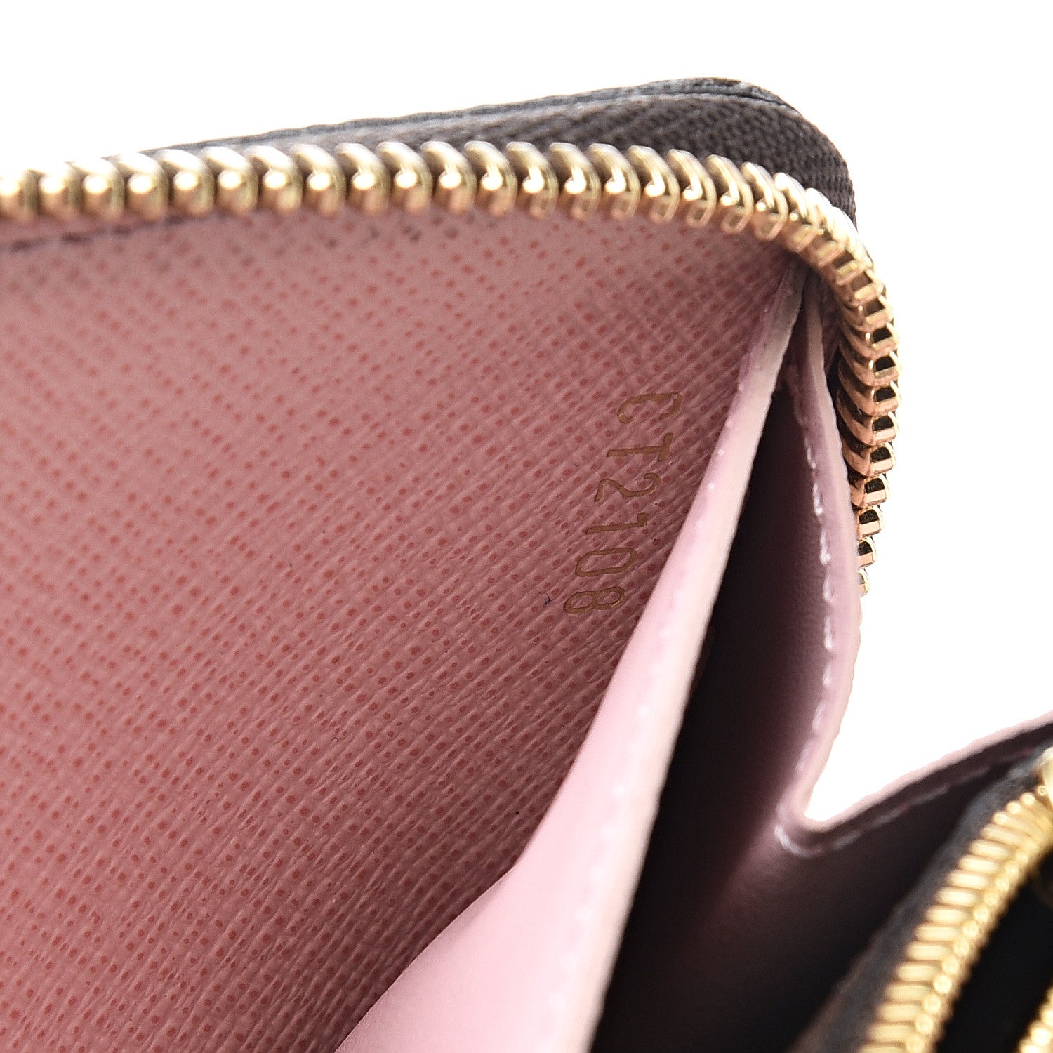 Louis Vuitton Monogram Clemence Wallet Rose Ballerine 6 of 9