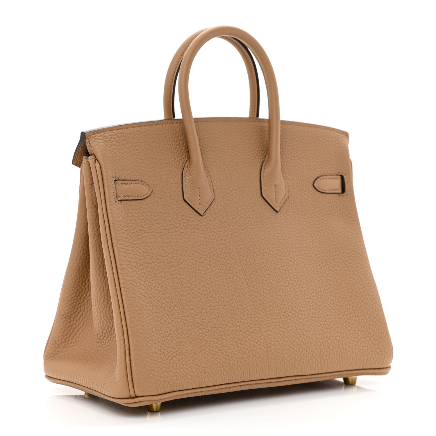 HERMES Togo Birkin in size 25 in the color Chai by FASHIONPHILE
