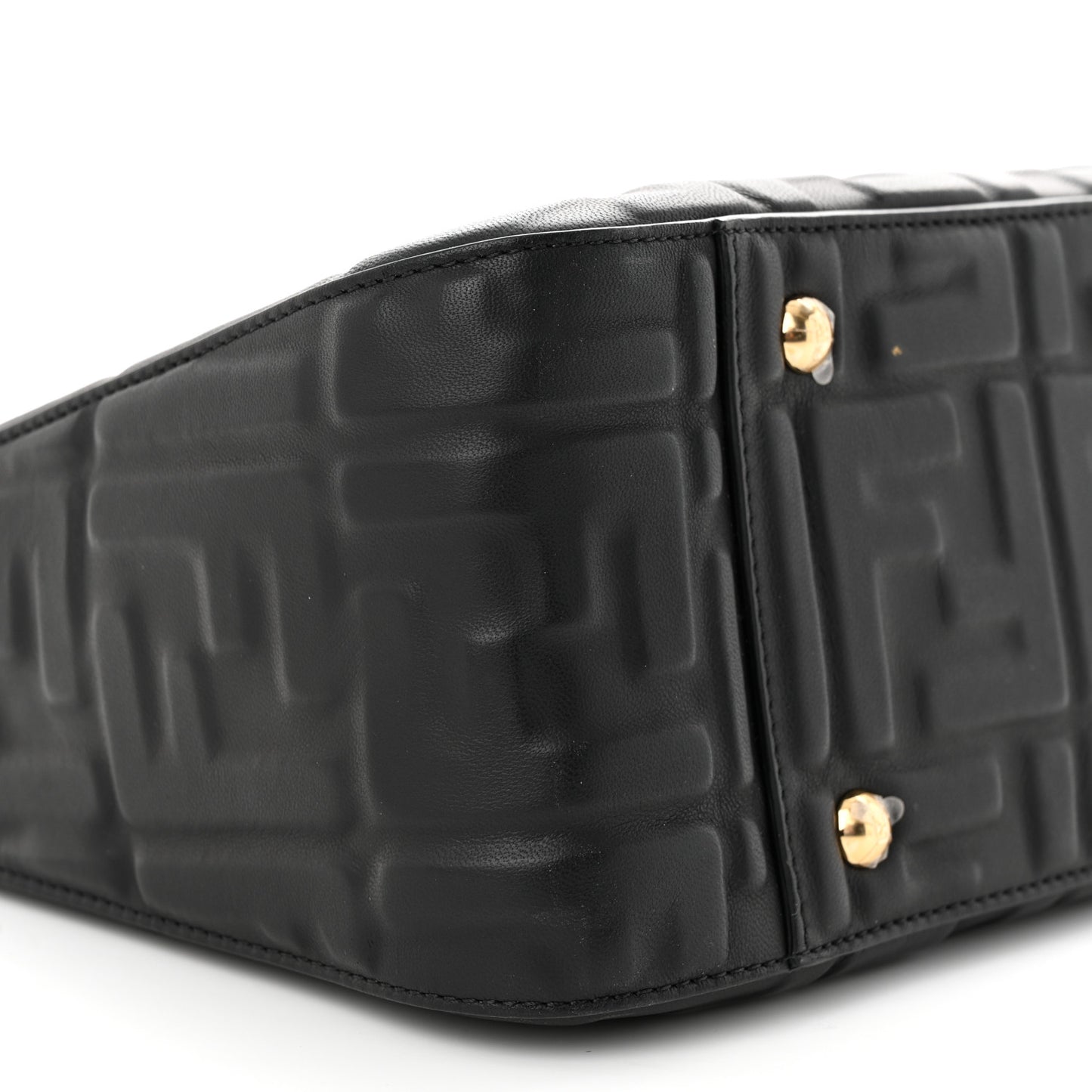 Nappa FF 1974 Embossed Small FF Tote Black