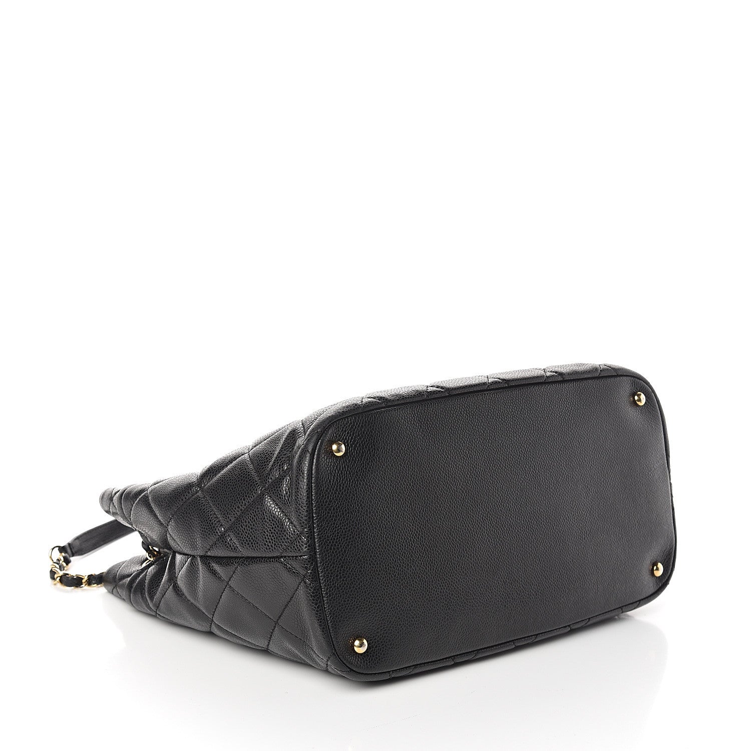 Chanel Caviar Quilted Timeless CC Soft Tote Black 3 of 9