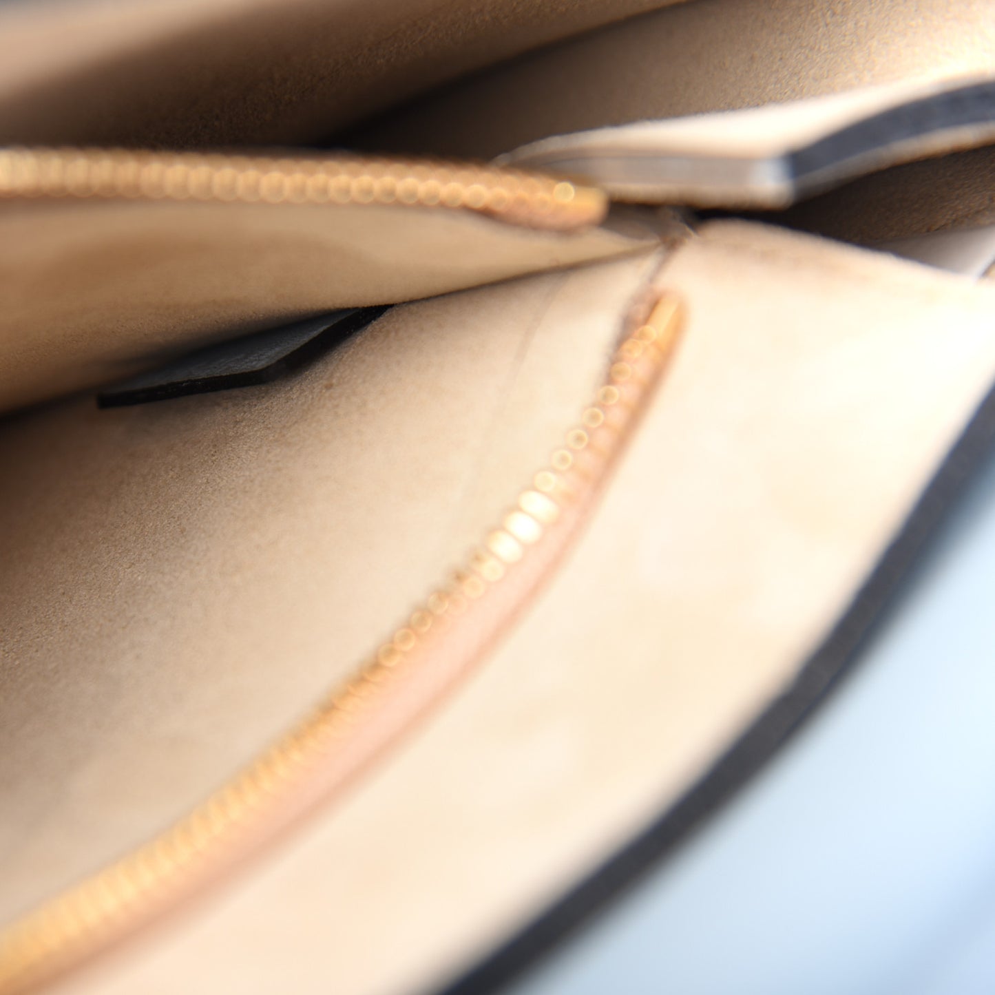 Suede Calfskin Medium Faye Shoulder Bag Cloudy Blue