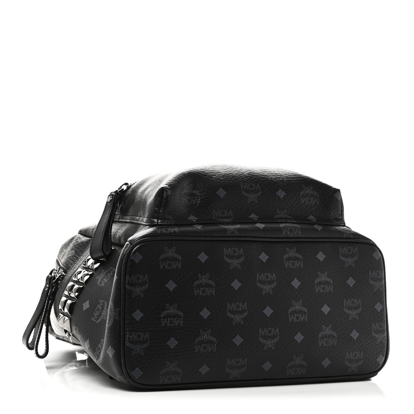 Visetos Medium Side Studs Stark Backpack Black