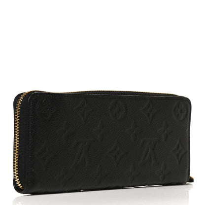 Louis Vuitton Empreinte Clemence Wallet Black 3 of 9