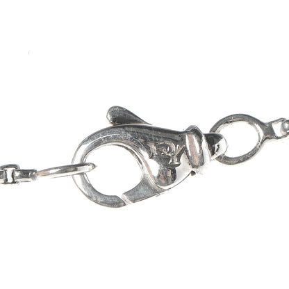 David Yurman Sterling Silver Black Onyx Black Diamond Small Dog Tag Necklace 5 of 6